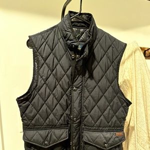 Quilted Vest, Ralph Lauren navy medium